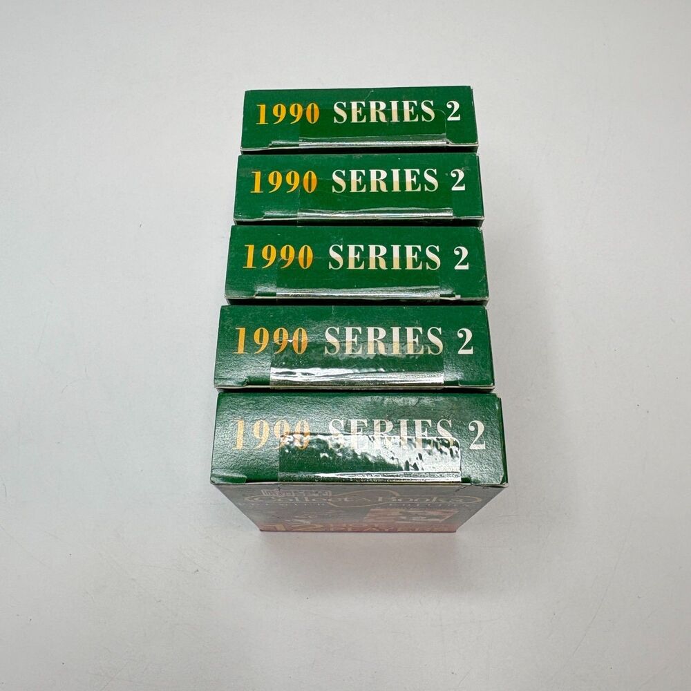 LOT OF 5 NFL PRO SET COLLECT-A-BOOKS 1990 SERIES 2 FACTORY SEALED - Picture 5 of 5
